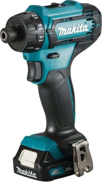 Дрель-шуруповерт Makita DF033DWAE аккум. патрон:шестигр.1/4&amp;quot; (кейс в комплекте)