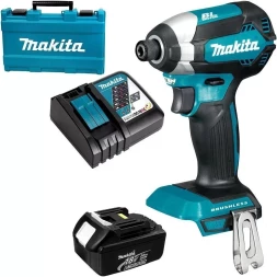 Шуруповерт Makita DTD153SF аккум. патрон:шестигр.1/4&amp;quot; (кейс в комплекте)