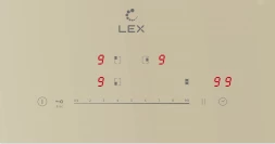 Индукционная варочная поверхность Lex EVI 631A IV слоновая кость