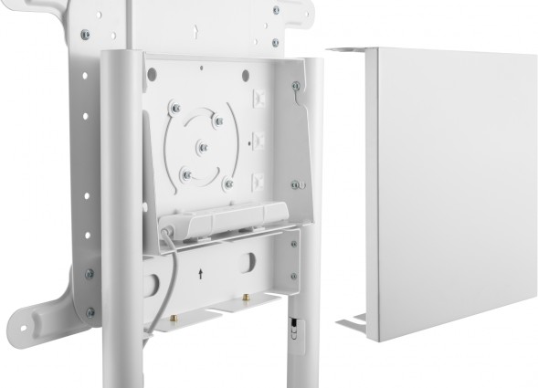 Стойка для телевизора Cactus CS-ST1146WT белый 37&amp;quot;-70&amp;quot; макс.70кг напольный мобильный