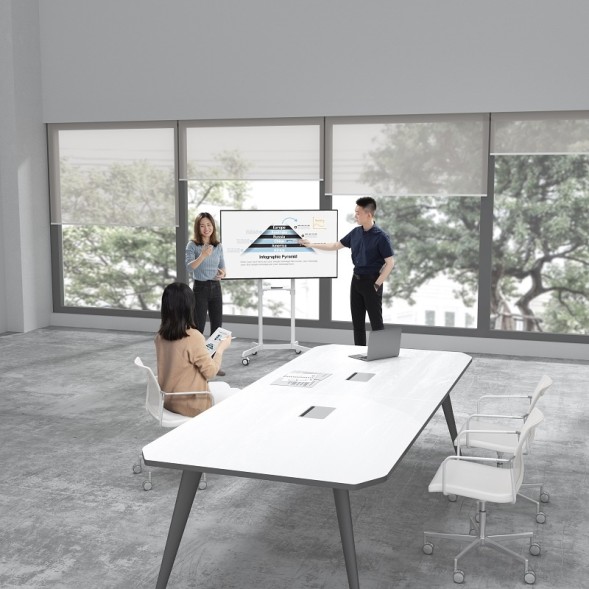 Стойка для телевизора Cactus CS-ST1146WT белый 37&amp;quot;-70&amp;quot; макс.70кг напольный мобильный