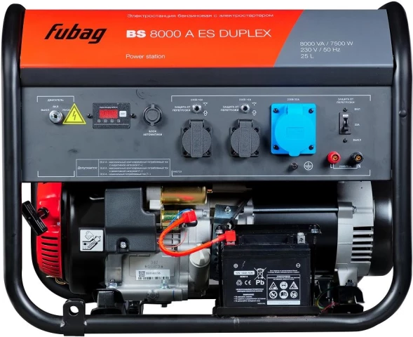 Генератор Fubag BS BS 8000 AES Duplex 8кВт