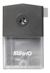 Точилка для карандашей механическая Kw-Trio 305Agr 1 отверстие пластик серый