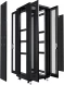 Шкаф серверный Cabeus (ND-05C-42U60/120-BK) напольный 42U 800x1200мм пер.дв.перфор.2ств. задн.дв.перфор.2-хст. 800кг черный 1100мм 114кг 220град. 2055мм IP20 сталь
