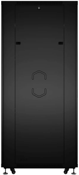 Шкаф серверный Cabeus (ND-05C-42U60/120-BK) напольный 42U 800x1200мм пер.дв.перфор.2ств. задн.дв.перфор.2-хст. 800кг черный 1100мм 114кг 220град. 2055мм IP20 сталь