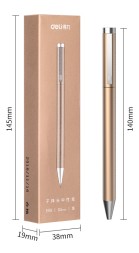 Ручка гелев. автоматическая Deli S99 ассорти d=0.5мм черн. черн. (1шт)