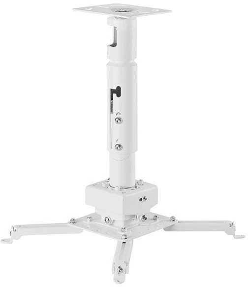 Кронштейн для проектора Wize PRG11A белый макс.35кг потолочный поворотно-выдвижной и наклонный (102134)