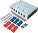 Коробка Lanmaster LAN-MB-12K-WH настенная 170x120x30.5мм крышка Keystone