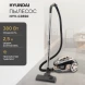 Пылесос Hyundai HYV-C3550 2220Вт золотистый/темно-коричневый