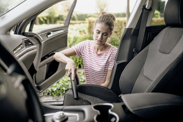 Строительный пылесос Karcher WD 5 S V-25/5/22 1100Вт (уборка: сухая/сбор воды) желтый