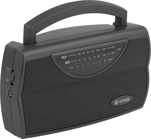 Радиоприемник настольный Vitek VT-3591 серый