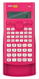 Калькулятор научный Deli E1710A/RED красный 10+2-разр.