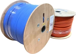 Кабель информационный Lanmaster LAN-6AFTP-LSZH-OR кат.6A FTP 4 пары 23AWG LSZH внутренний 305м оранжевый
