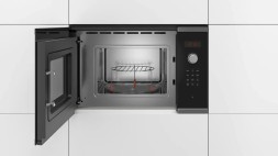 Микроволновая печь Bosch BFL523MS0 20л. 800Вт нержавеющая сталь/черный (встраиваемая)