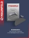 Вытяжка встраиваемая Maunfeld THAMES 601PM черный управление: кнопочное (1 мотор)