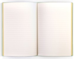 Блокнот Deli EN140LGREEN A5 210х143мм искусст. кожа 96л линейка мягкая обложка зеленый