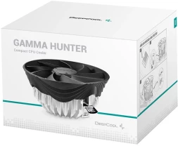 Устройство охлаждения(кулер) Deepcool Gamma Hunter V2 Soc-AM5/AM4/1151/1200/1700 3-pin 21dB Al 95W 252gr Ret (G-U-HUNTER-ARNNNN-G-1)