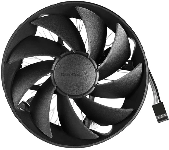 Устройство охлаждения(кулер) Deepcool Gamma Hunter V2 Soc-AM5/AM4/1151/1200/1700 3-pin 21dB Al 95W 252gr Ret (G-U-HUNTER-ARNNNN-G-1)