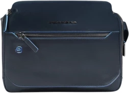 Сумка кросс-боди мужская Piquadro Blue Square CA6900B2/BLU2 темно-синяя натур.кожа