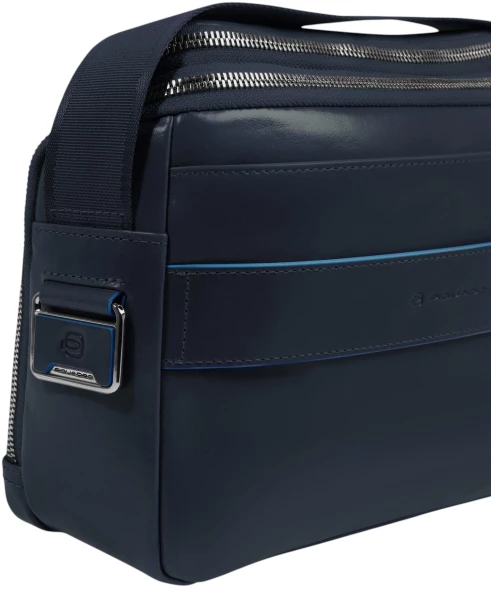 Сумка кросс-боди мужская Piquadro Blue Square CA6900B2/BLU2 темно-синяя натур.кожа