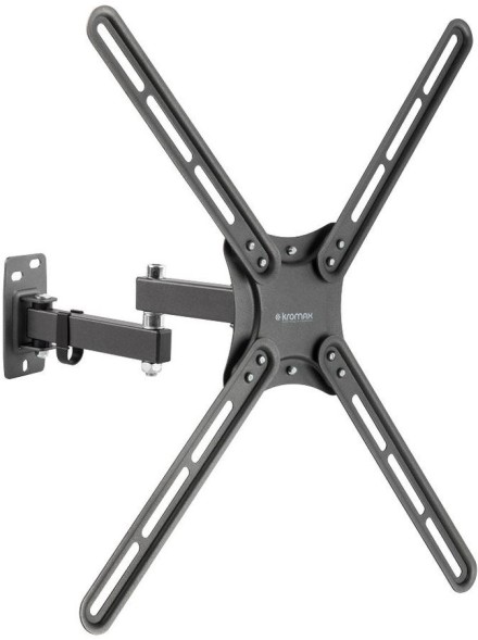 Кронштейн для телевизора Kromax CORBEL-7 черный 22&amp;quot;-65&amp;quot; макс.30кг настенный поворот и наклон