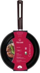 Сковорода Rondell Cadenza RDS-2084 круглая 28см покрытие: Xylan Plus ручка несъемная (без крышки) стальной