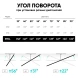 Кронштейн для телевизора Onkron SM6L черный 32&amp;quot;-90&amp;quot; макс.50кг настенный поворот и наклон