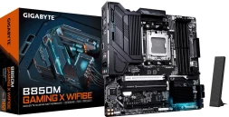 Материнская плата Gigabyte B850M GAMING X WF6E SocketAM5 AMD B850 4xDDR5 mATX AC`97 8ch(7.1) 2.5Gg RAID+HDMI