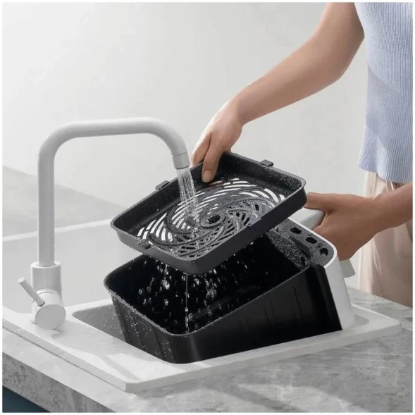 Аэрогриль Xiaomi Smart Air Fryer 6.5L EU 6.5л 1800Вт белый (BHR7358EU)