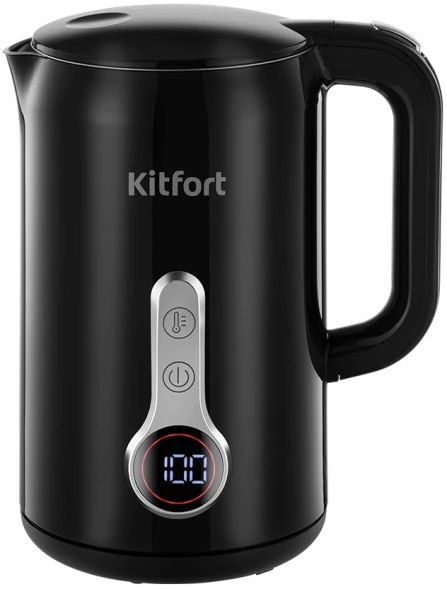 Чайник электрический Kitfort КТ-6701 1.7л. 2200Вт черный корпус: пластик