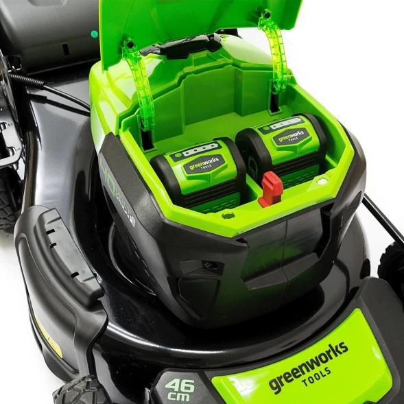 Газонокосилка роторная Greenworks GD40LM46SPK5 (2506807UG)