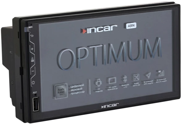 Автомагнитола Incar ARN-7703-4 2DIN 4x50Вт v5.1 USB 2.0 4Mb DSP 7&amp;quot; WiFi 4G 4