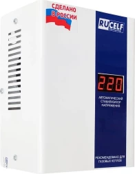 Стабилизатор напряжения Rucelf Котел-1200 1.2кВА однофазный белый