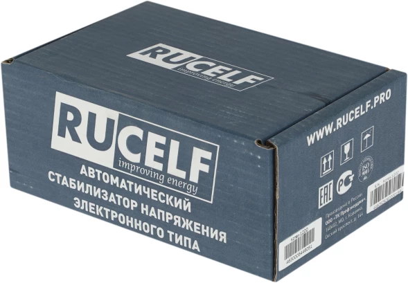 Стабилизатор напряжения Rucelf Котел-1200 1.2кВА однофазный белый