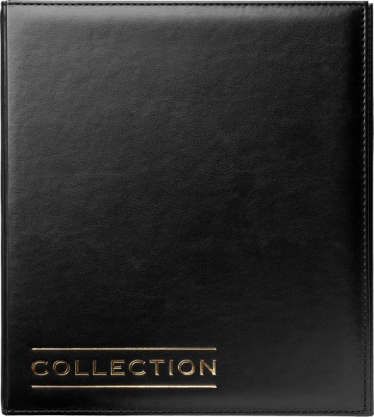 Папка на 4-х D-кольцах Silwerhof Create верт. ПВХ 0.6мм черный