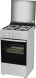 Плита газовая Darina 1B1 GM 441 018 W 4 конфорки стеклянная крышка чугунные решётки