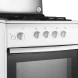 Плита газовая Darina 1B1 GM 441 018 W 4 конфорки стеклянная крышка чугунные решётки