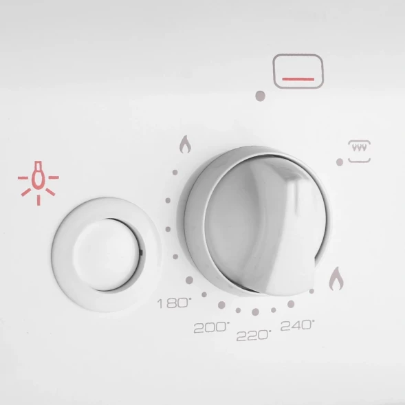 Плита газовая Darina 1B1 GM 441 018 W 4 конфорки стеклянная крышка чугунные решётки
