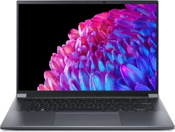 Ноутбук Acer Swift X 14 SFX14-72G-76LG Core Ultra 7 155H 16Gb SSD1Tb NVIDIA GeForce RTX4060 8Gb 14.5&amp;quot; OLED WQXGA+ (2880x1800) без ОС metall WiFi BT Cam (NX.KR8CD.001)