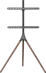 Подставка для телевизора Cactus CS-ST1246BKWN черный/орех 45&amp;quot;-65&amp;quot; макс.32кг напольный