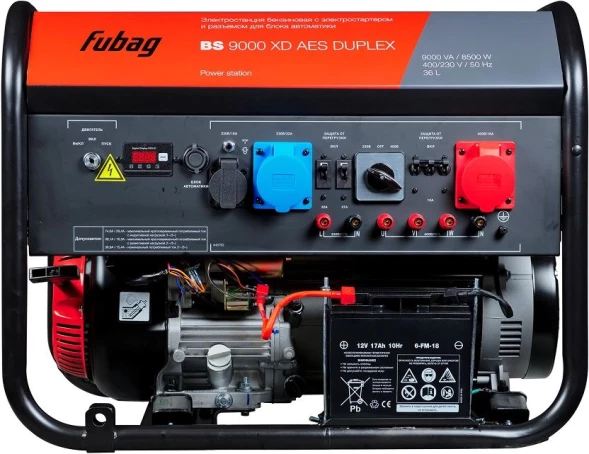 Генератор Fubag BS BS 9000 XD AES Duplex 9кВт
