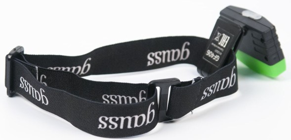 Фонарь налобный Gauss GFL406 черный 5Вт лам.:светодиод. (GF406)