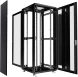 Шкаф серверный Cabeus (ND-05C-47U80/100-BK) напольный 47U 800x1000мм пер.дв.перфор. задн.дв.перфор. 800кг черный 900мм 136кг 220град. 2277мм IP20 сталь
