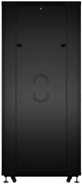 Шкаф серверный Cabeus (ND-05C-47U80/100-BK) напольный 47U 800x1000мм пер.дв.перфор. задн.дв.перфор. 800кг черный 900мм 136кг 220град. 2277мм IP20 сталь