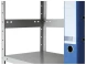 Стеллаж Практик MS Standart 200KD/100x30/4 пол.:4 разборная 2000x1000x300мм серый (S24099243402)