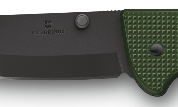 Нож перочинный Victorinox Evoke BSH Alox Olive (0.9425.DS24) 136мм 4функц. оливковый подар.коробка