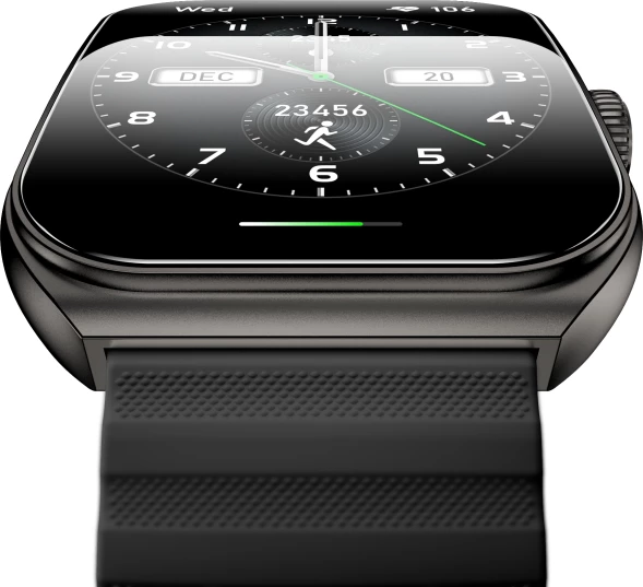 Смарт-часы Black Shark BS-W2401 (GT3) 1.96&amp;quot; AMOLED корп.черный рем.черный разм.брасл.:150-215мм (6977541630529)