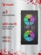 Корпус Bloody BD-CC101 черный без БП mATX 1x80mm 1x92mm 2x120mm 2xUSB2.0 1xUSB3.0 audio