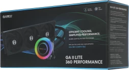 Система водяного охлаждения Lian-Li Galahad II Lite 360P ARGB Soc-AM5/AM4/1700/1851 черный29.8dB Al+Cu Ret (G89.GA2L36PB.R0)