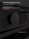Духовой шкаф Электрический Lex EDP 610 BL Wide Series черный
